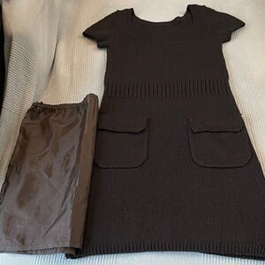 Classic Black Women's knit dress